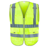 Hi-Vis Multifunctional Cargo Vest - B223 - Bauskydd Workwear